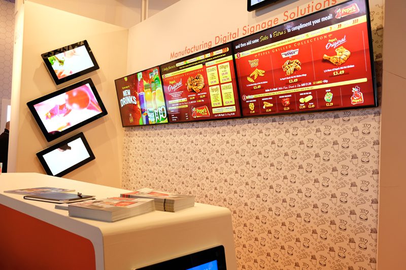High Vibrance Android Werbedisplays - Digitale Werbedisplays - Modulare Displays® - München