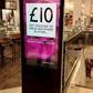 Digitale Info- Stele mit Android Media- Player. 50 und 55 Zoll Werbemonitor "SLIM-Line"