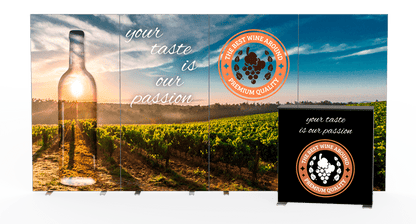 LED Messetheke 100x104x40 cm - Digitale Werbedisplays - Modulare Displays® - München