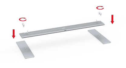 LED Messetheke 100x104x40 cm - Digitale Werbedisplays - Modulare Displays® - München
