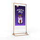 Digital Signage mit 43 Zoll oder 55 Zoll, doppelseitig und SuperSlim mieten