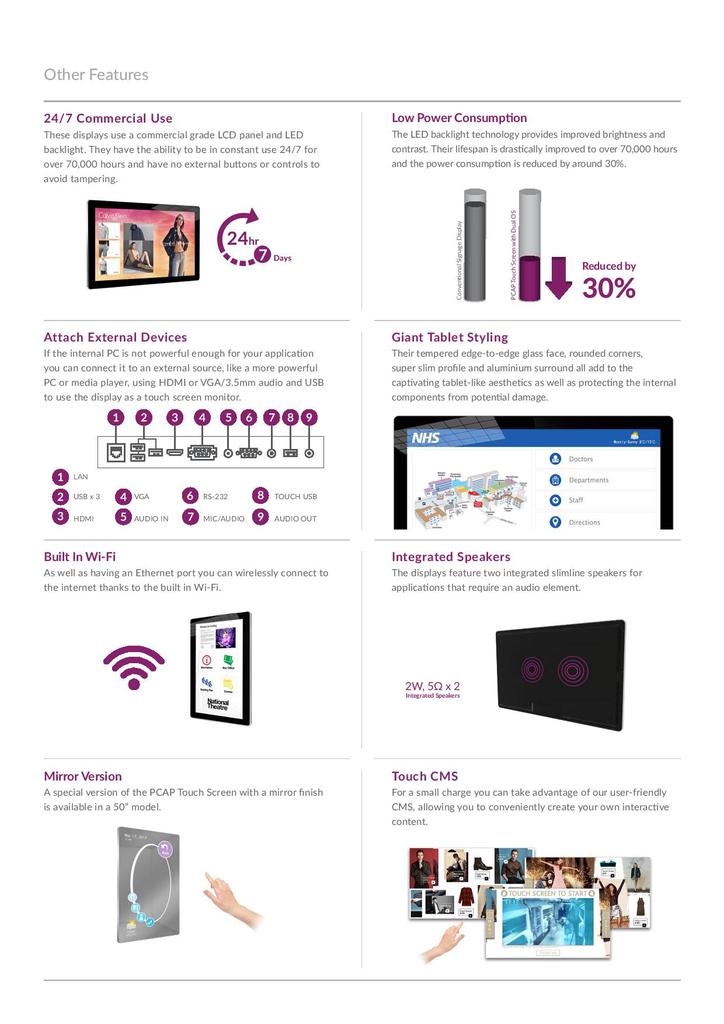 Werbebildschirm Wandhalterung München – Modulare Displays®